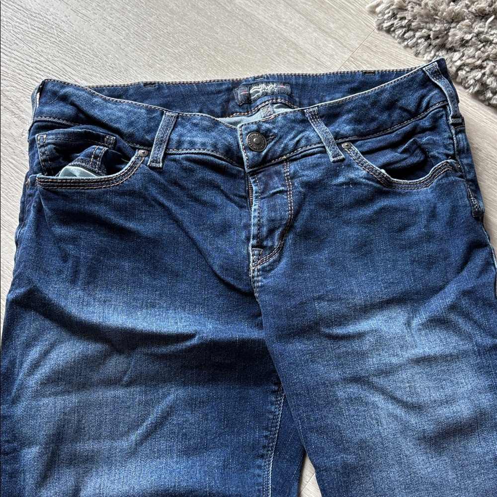 Silver Jeans Dark Indigo Denim